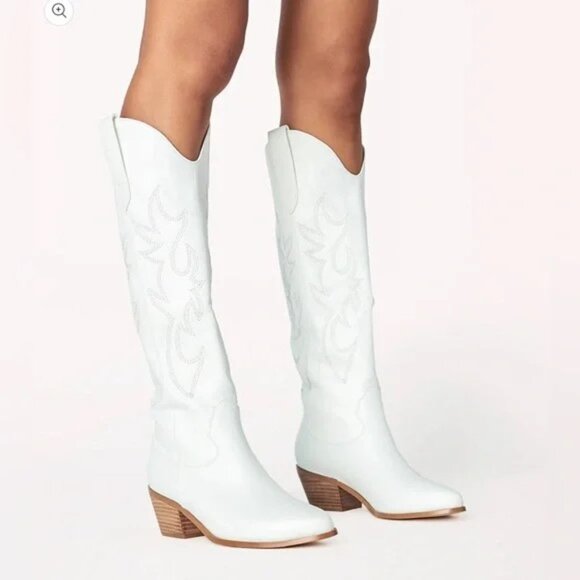 Billini URSON WHITE Tall Boots, 7 NWT - Picture 2 of 7